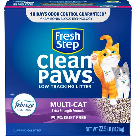 Cat litter with the magic of citrus to keep paws odor free